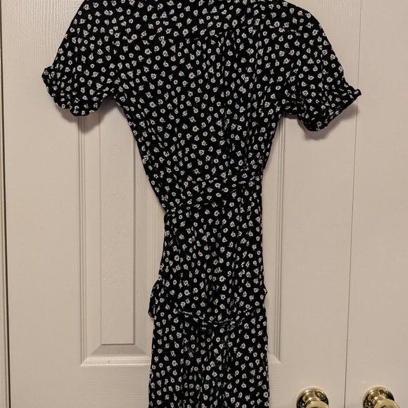 Floral Wrap Dress - Picture 2 of 5